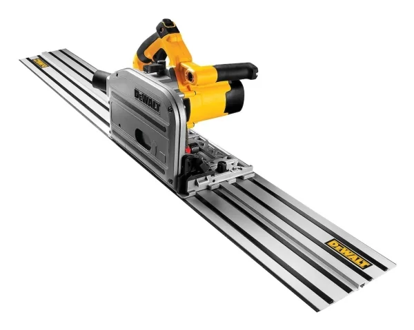 DeWALT DWS520KTR-QS - Pyörösaha - 1300 W - 165 mm sis. 1500 mm:n ohjauskiskon