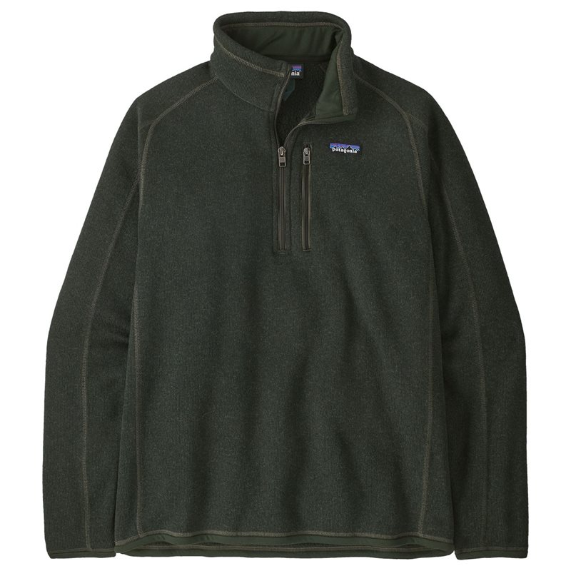 Patagonia M's Better Sweater 1/4 Zip Old Growth Green - S