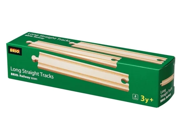 BRIO 33341 Suorat kiskot, pitkät