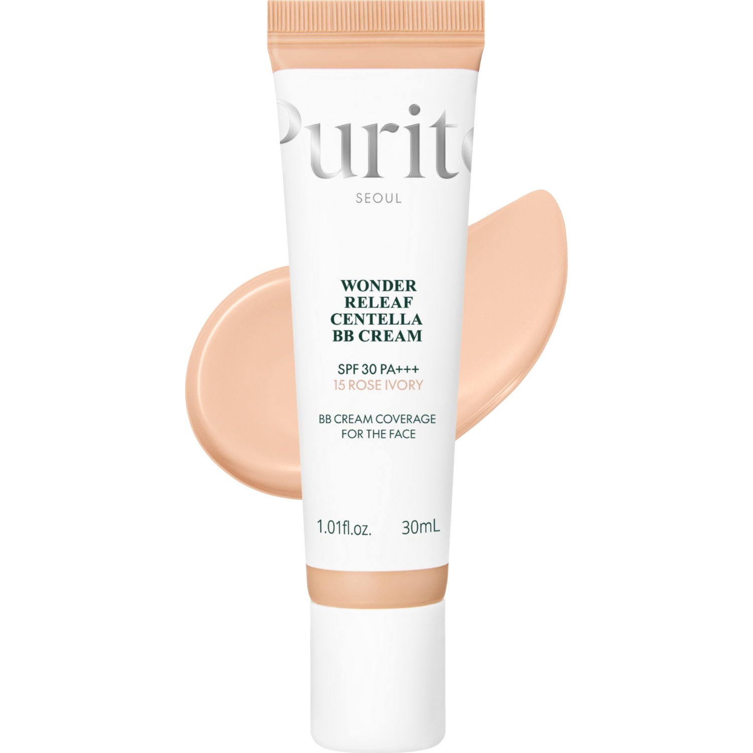 Purito Wonder Releaf Centella BB Cream #15 Rose Ivory - 30 ml