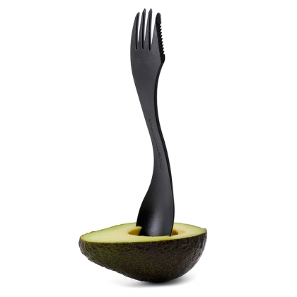 Lusikkahaarukka Spork, Musta