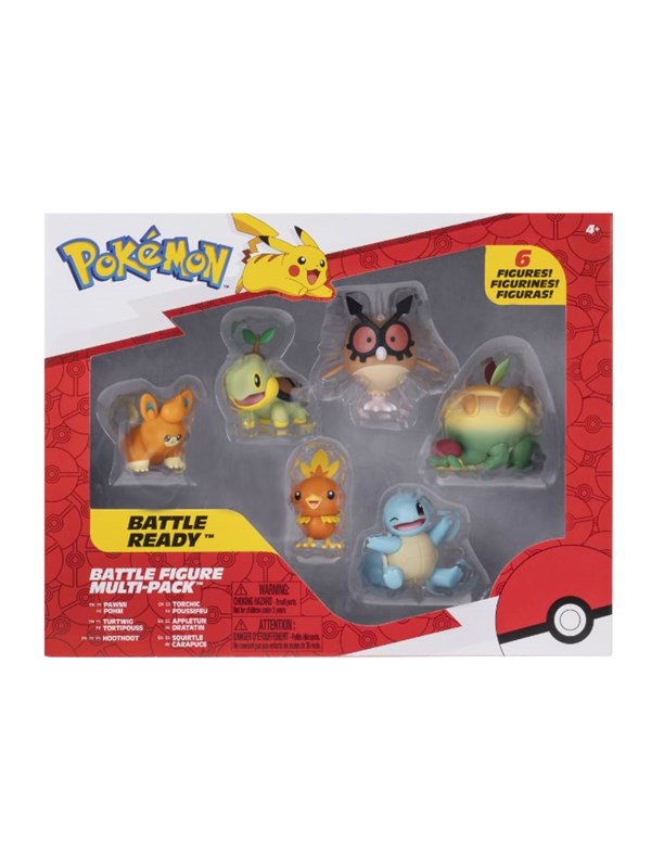 Pokemon Battle Figures 6-pack