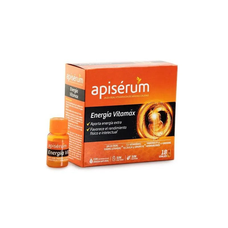 Apisérum Apiserum Energy Vitamax 18 injektiopulloa