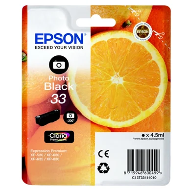 Epson Epson 33 Mustepatruuna musta foto T3341 Vastaa: N/A