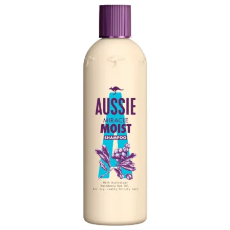 Aussie Miracle Moist Shampoo – 250ml