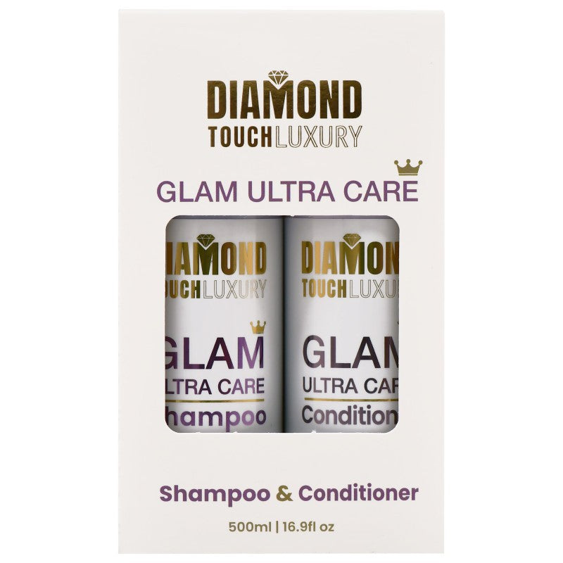 Diamond Touch Luxury Glam 2 x 250 ml setti: shampoo + hoitoaine
