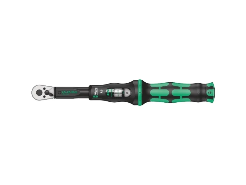Wera Click-Torque A 6, Hylsyavain, 1 kpl, Musta, Vihreä, Hylsyavaimen kahva, 1/4