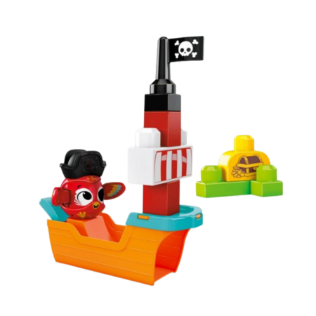 Mega Bloks Peek A Blocks Merirosvolaiva - 11 kpl