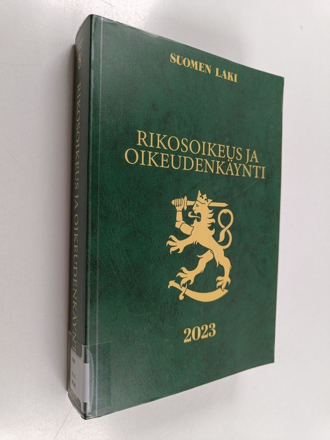 Rikosoikeus ja oikeudenkäynti 2023