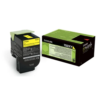 Lexmark Lexmark 702XY Värikasetti keltainen 70C2XY0 Vastaa: N/A