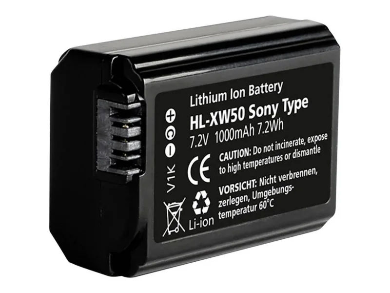 Hähnel korvaava akku HL-XW50 - Tyyppi Sony NP-FW50 vähittäismyyntiin
