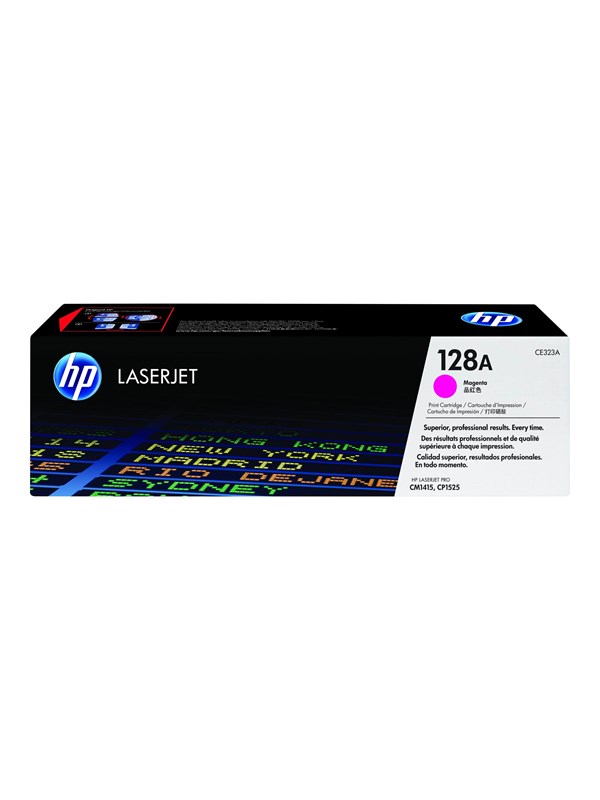 HP 128A Tonerkassett 1 styck Original Magenta