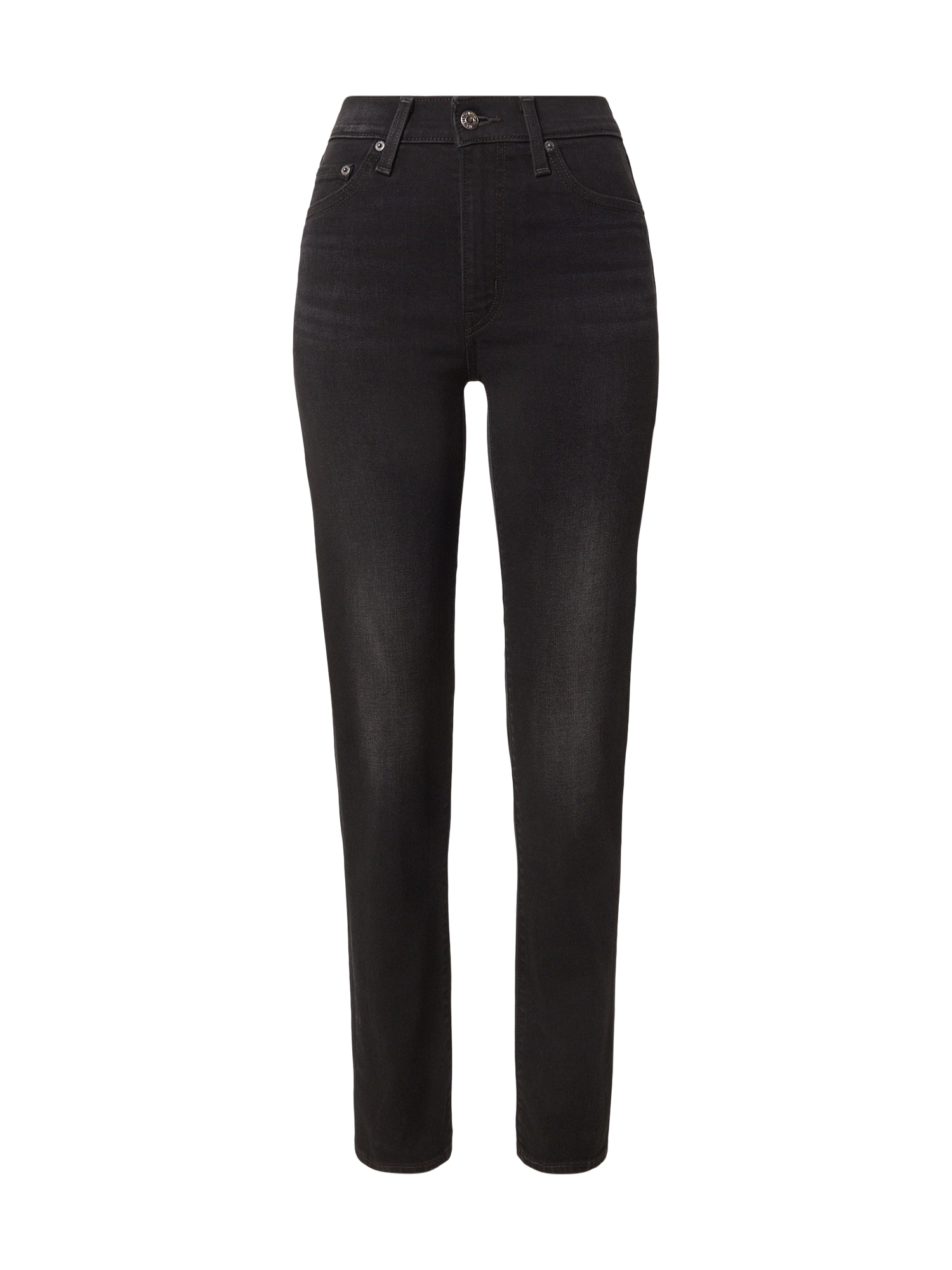 LEVI'S ® Farkut '722 High Rise Slim' musta denim