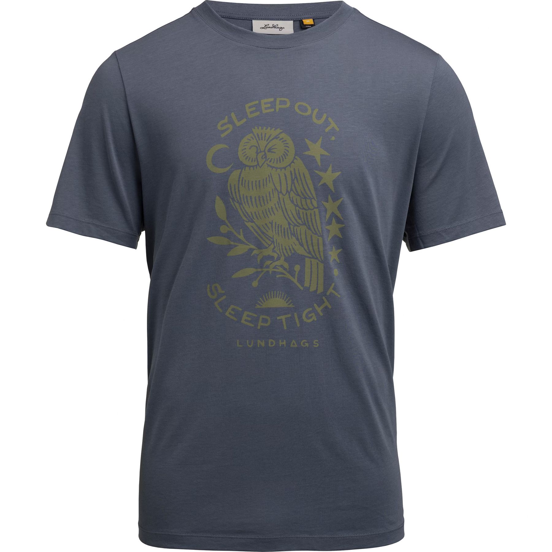 Lundhags Järpen Printed T-shirt, t-paita, mies, sininen
