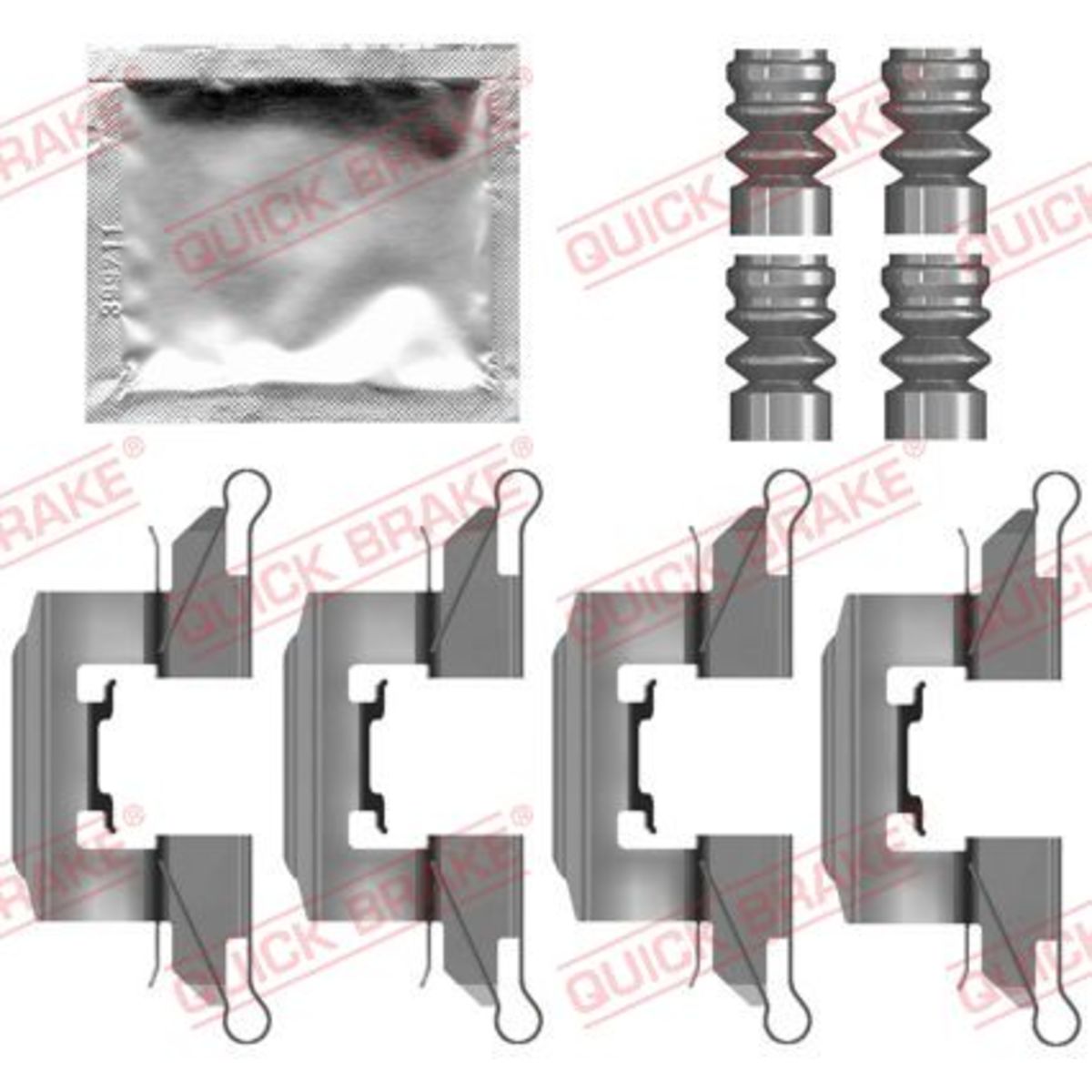 Jarrupalojen asennussarja QUICK BRAKE 109-0139