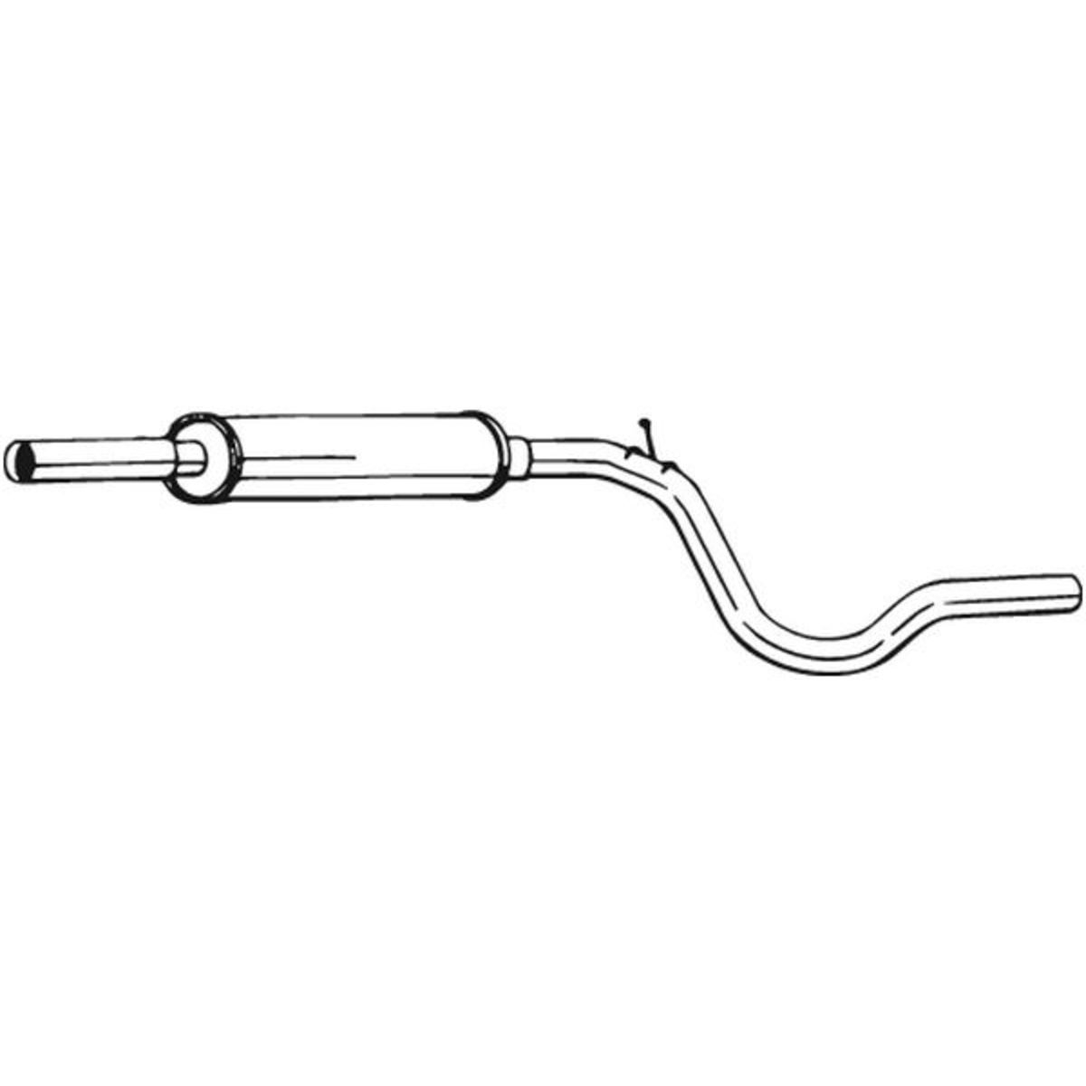 Keskiäänenvaimentaja BOSAL 279-119