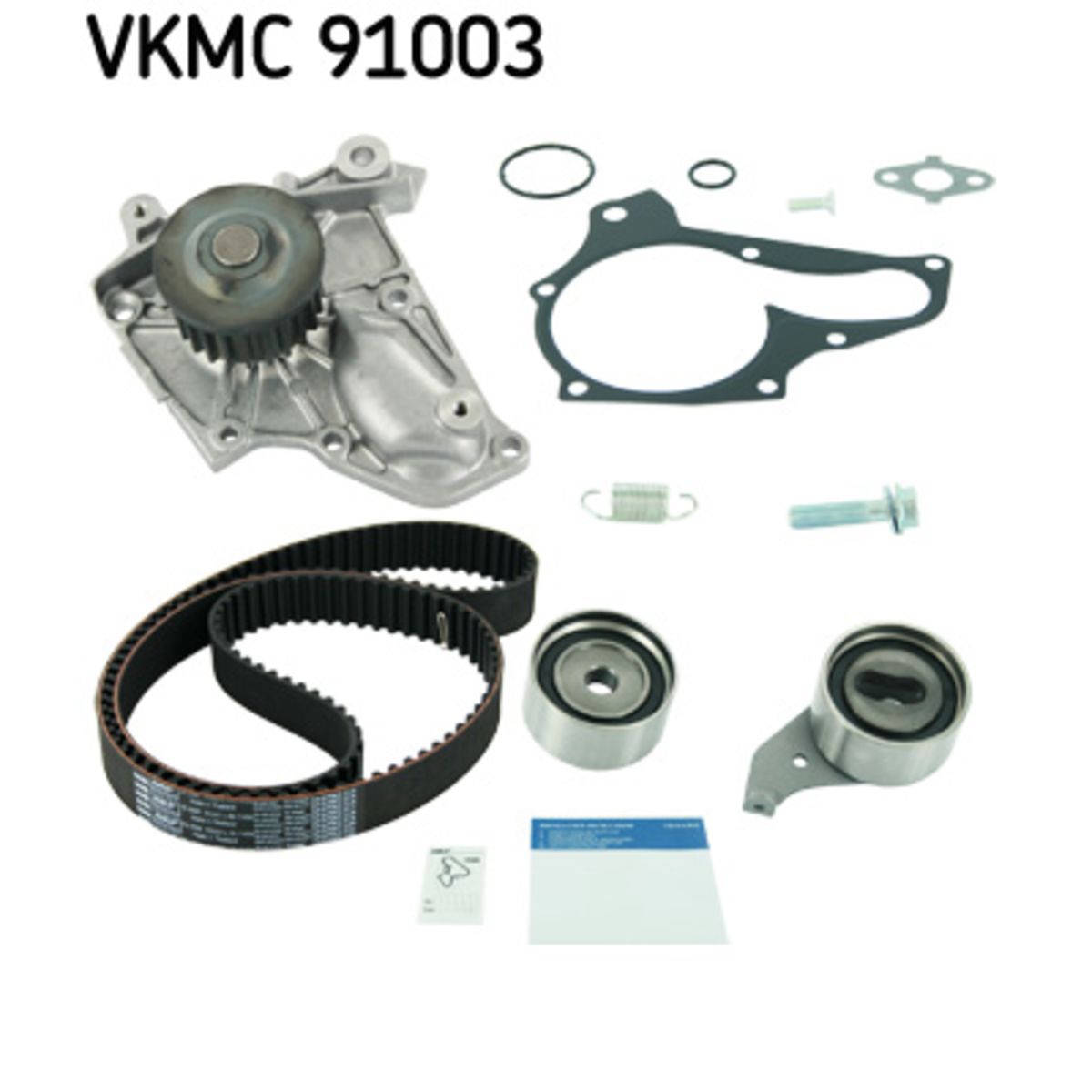 Vesipumppu + jakohihnasarja SKF VKMC 91003