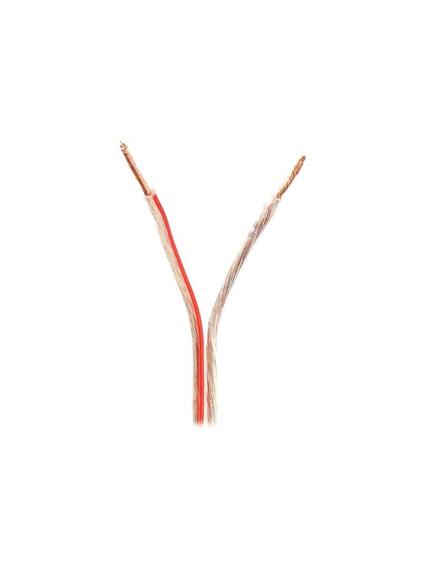 Nedis Kaiutinkaapeli | 2 x 1.50 mm2 | CCA | 100 m | Pyöreä | PVC | Läpikuultava | Kääre