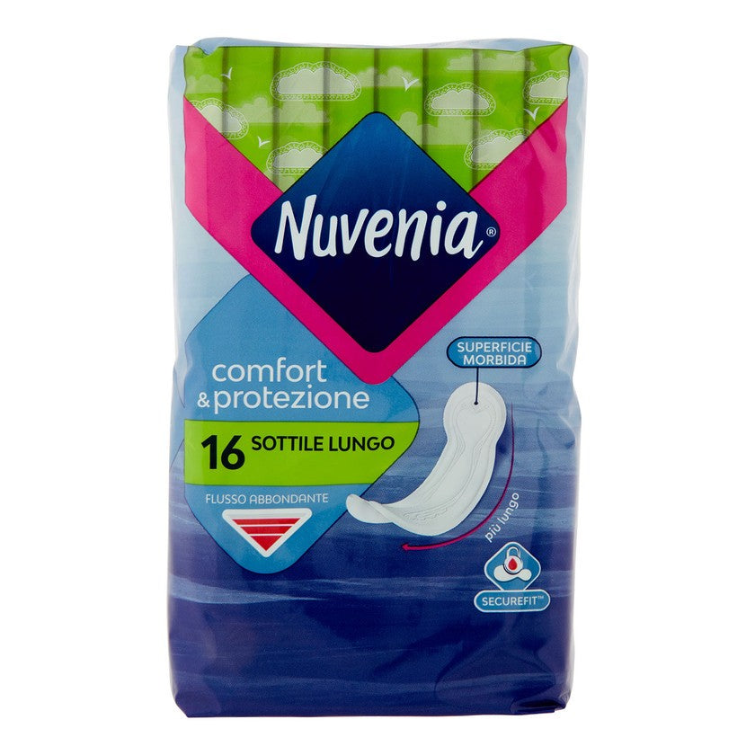 Nuvenia Ohut Super Pitkä Anatominen Side 16 kpl