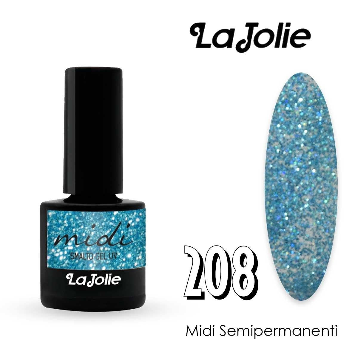 La jolie semi-permanent 7 ml nro 208