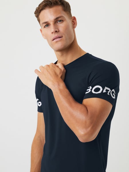 Björn Borg Borg T-Shirt Night Sky White Logo
