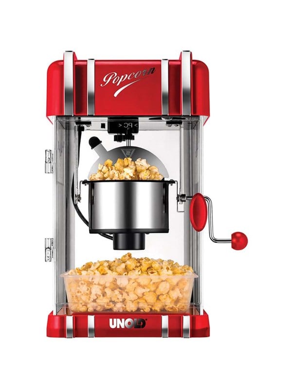 Unold Retro popcorn maker - Punainen metallic