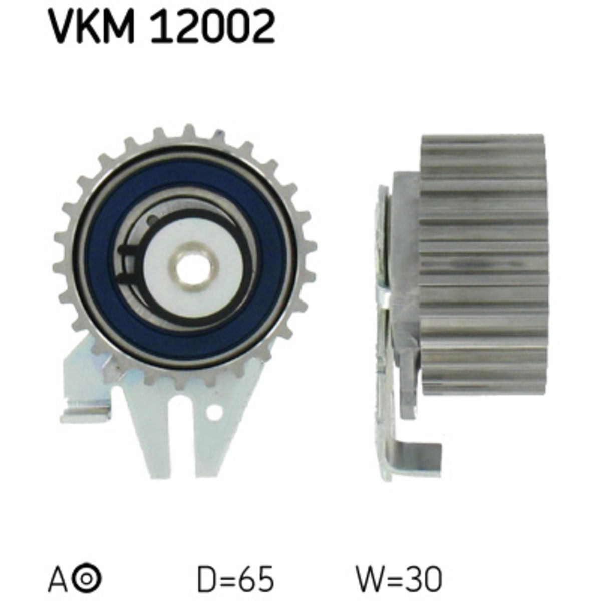 Kiristysrulla, hammashihnat SKF VKM 12002