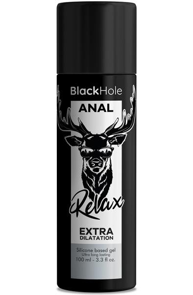 Black Hole Anal Relax Silicone Gel 100 ml Anaaliliukasteet