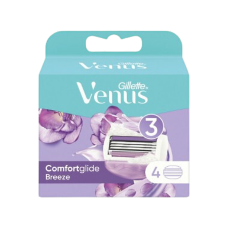 Gillette Venus Breeze partakoneen terät - 4kpl