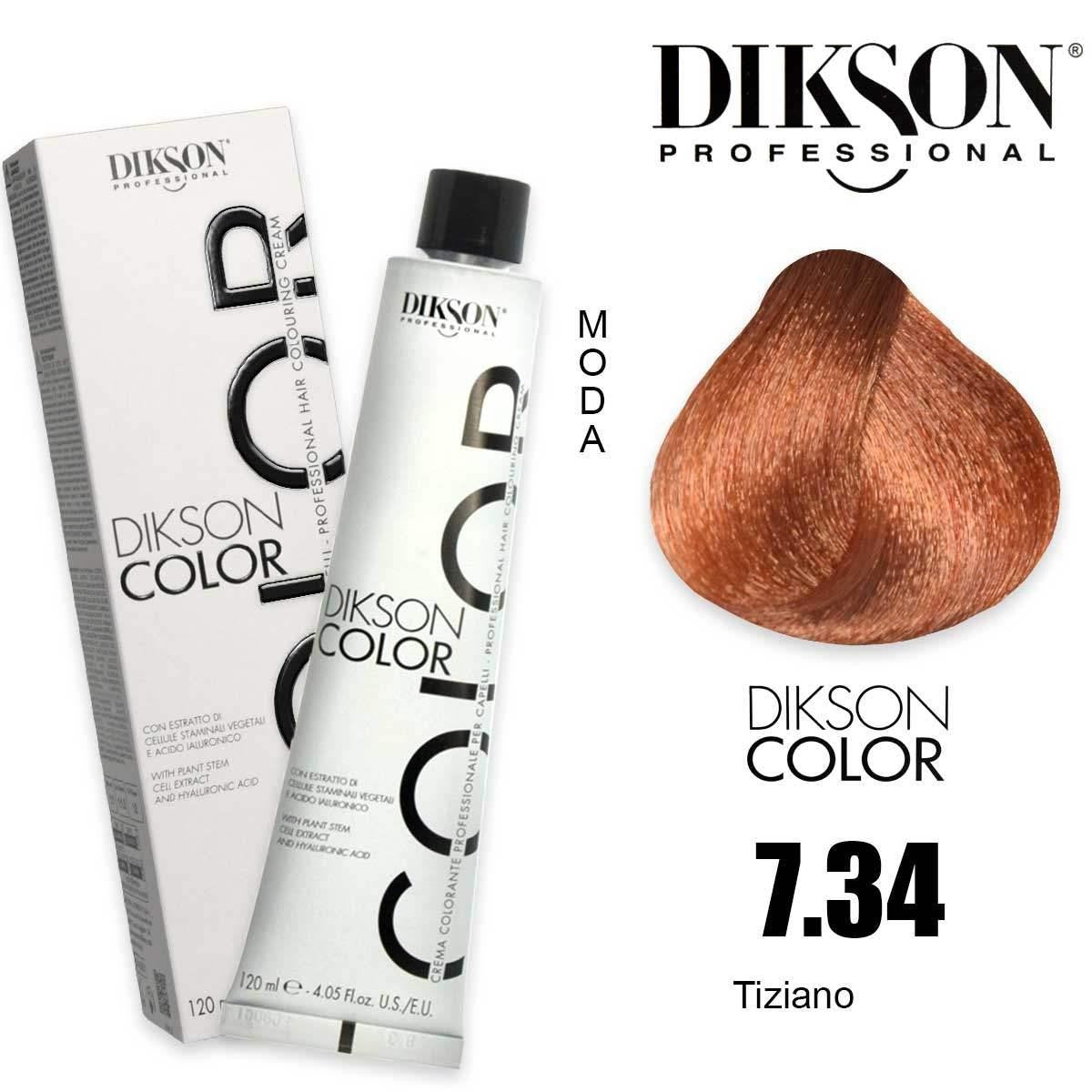 Dikson Väri 120 ml 7.34 - 91 Tizianonpunainen