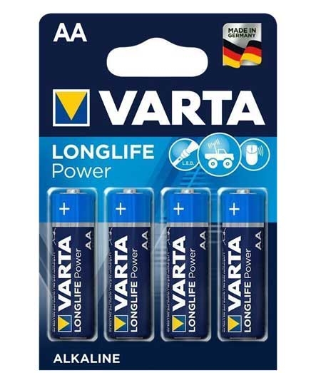 Varta Longlife Power AA paristot - 4 kpl