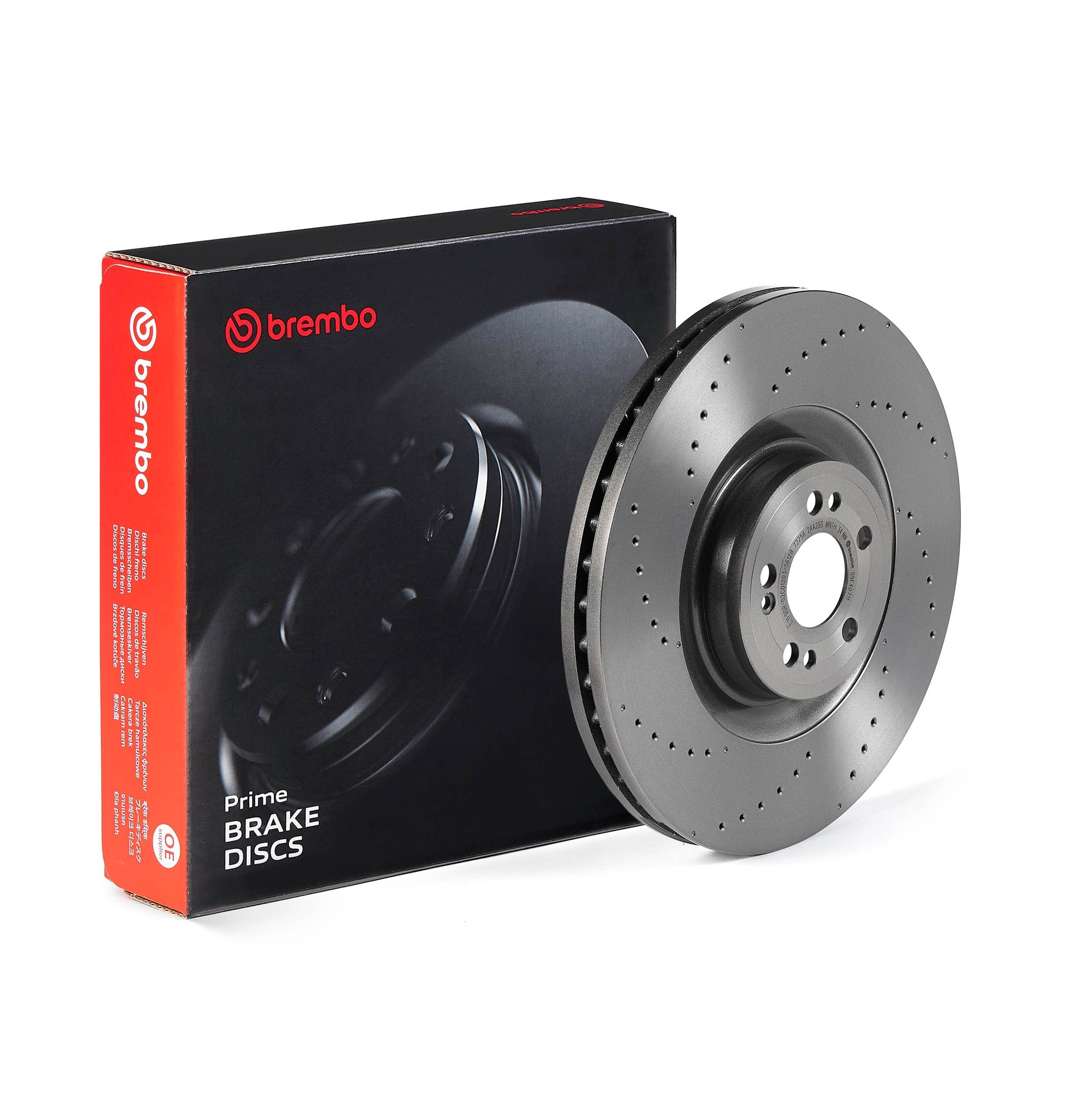 Jarrulevy BREMBO 09.F407.11