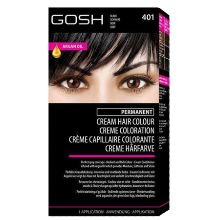 GOSH Hiusväri - 401 Musta Noir