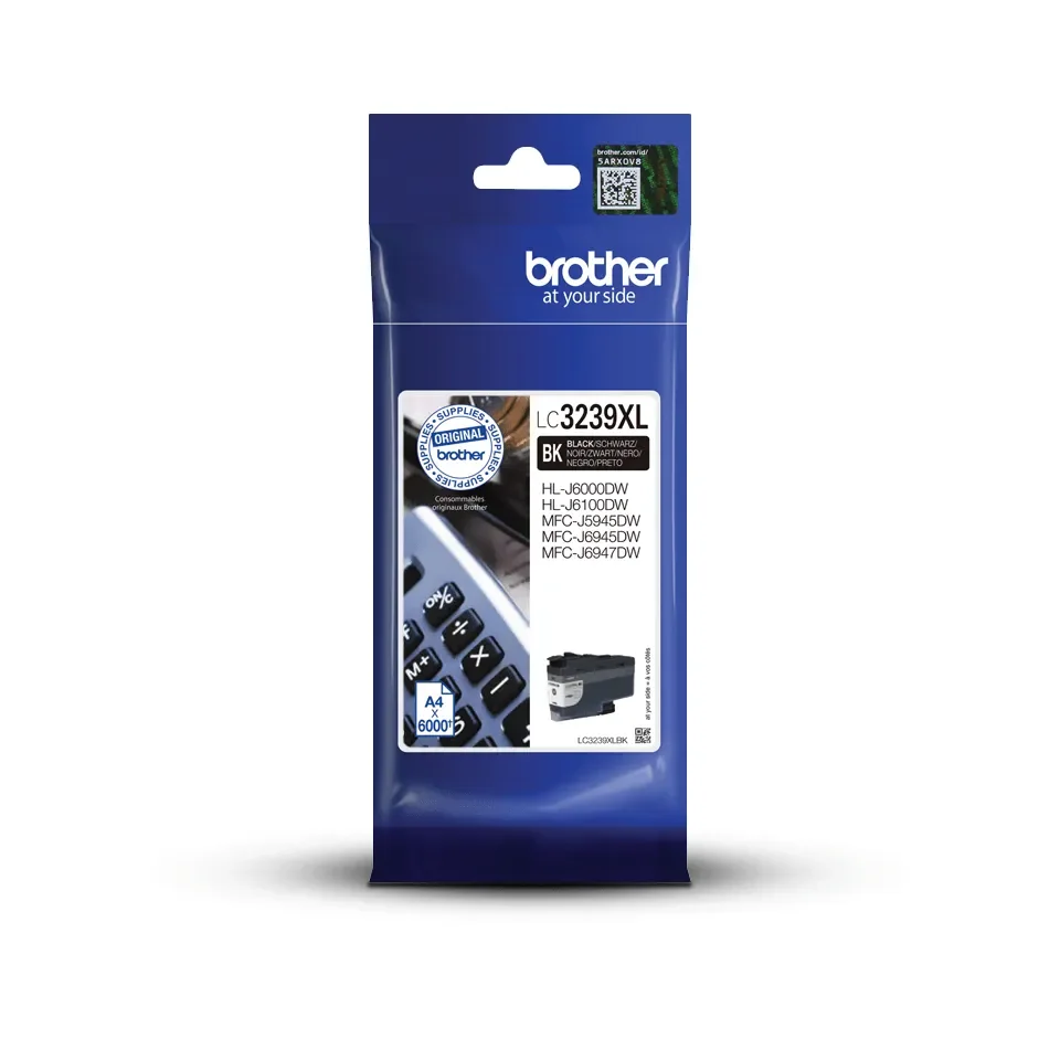 Brother LC3239XLBK / LC 3239XLBK - Balck Ink - High Kapasiteetti