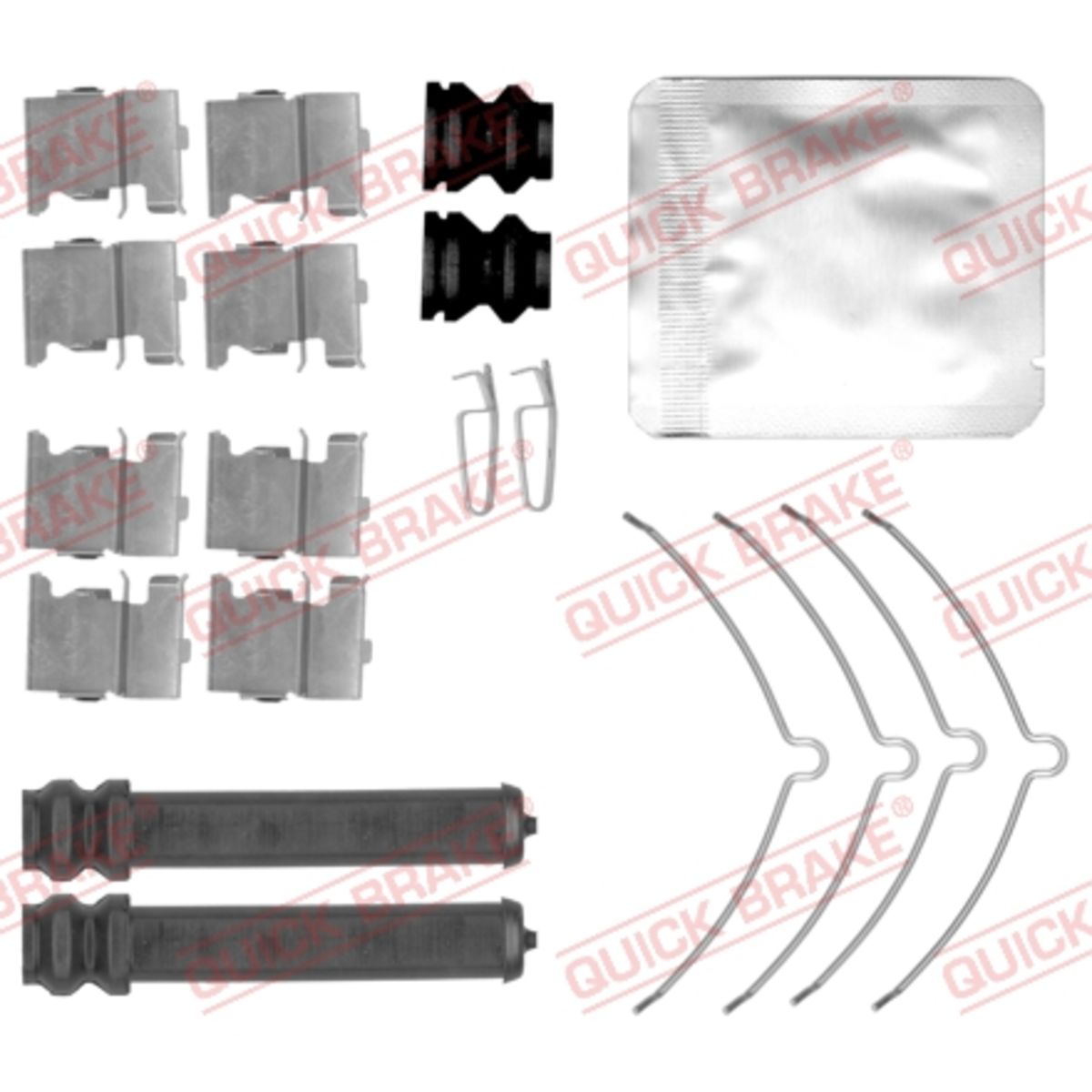 Jarrupalojen asennussarja QUICK BRAKE 109-0169