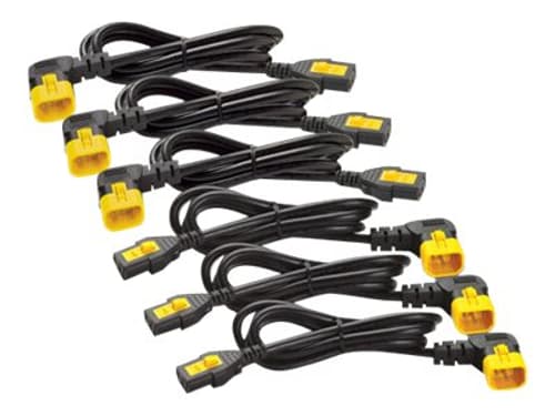 Apc Power Cord Kit 6 Locking C13 - C14 90 Degree 1.8m