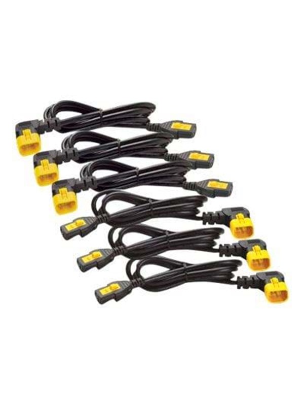 Apc Power Cord Kit 6 Locking C13 - C14 90 Degree 1.8m