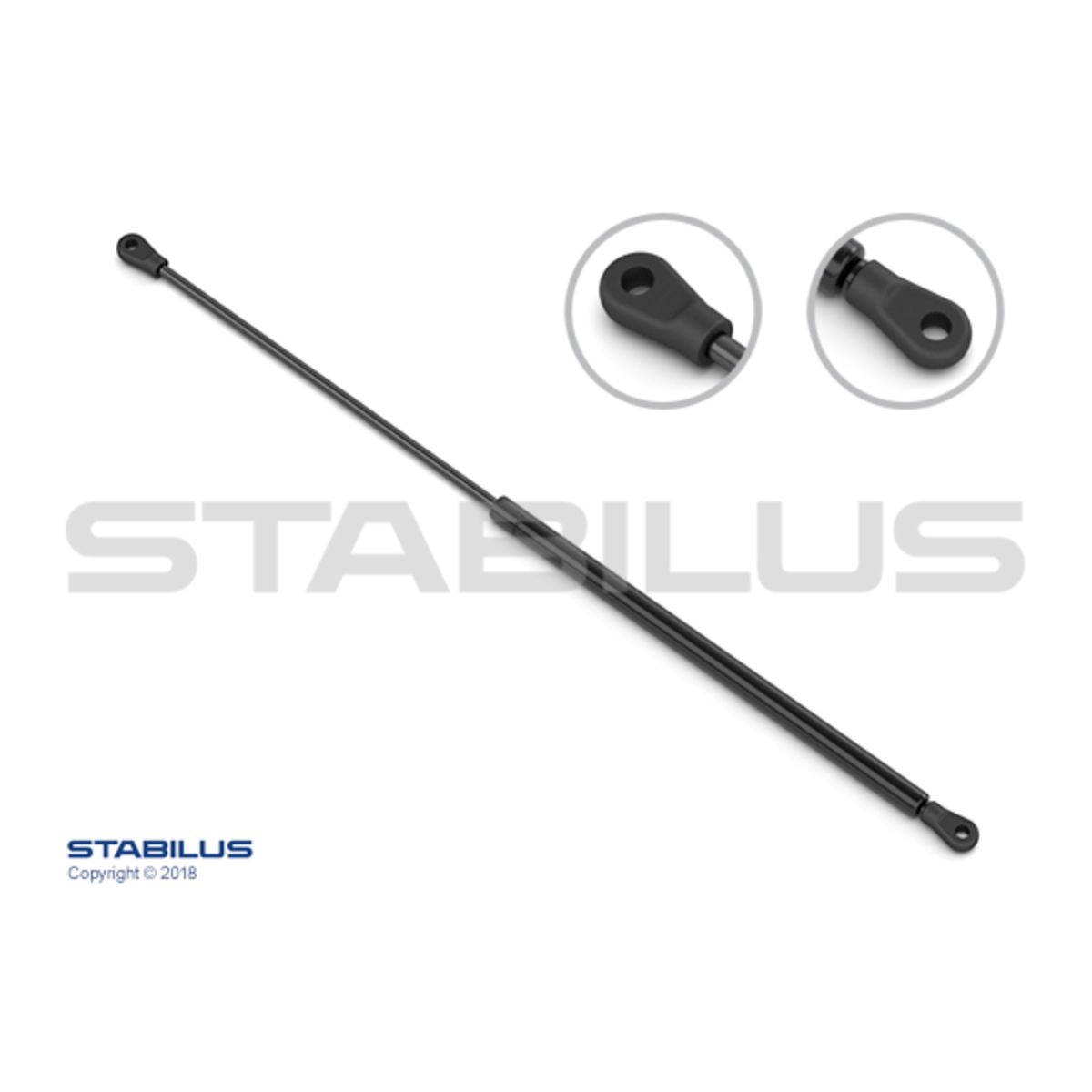 Kaasujousi, konepelti STABILUS 2308BA