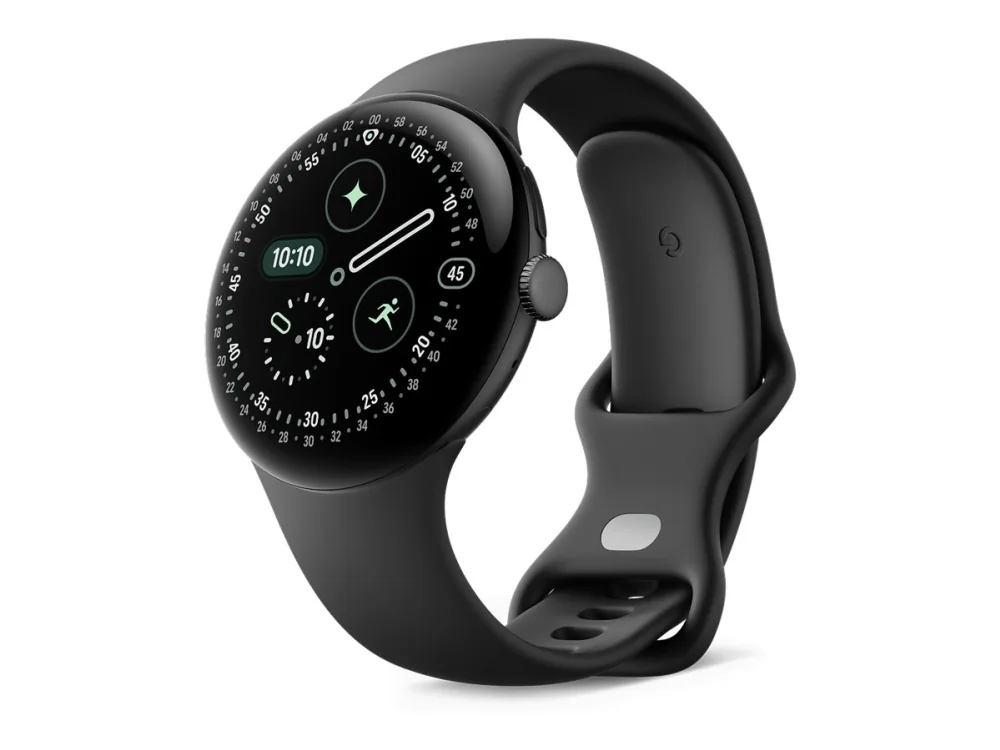 Google Pixel Watch 4 älykello 45 mm WiFi (obsidiaani/musta)