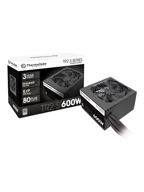 Thermaltake TR2 S 600W -virtalähde, 80 Plus White