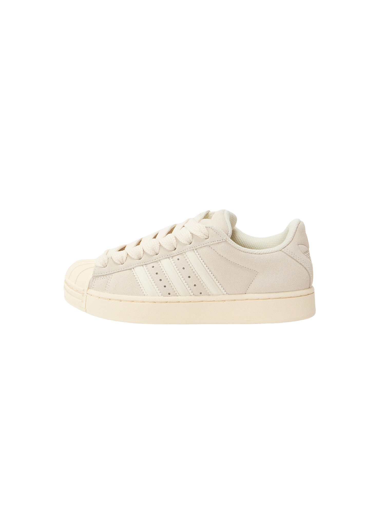 ADIDAS ORIGINALS Matalavartiset tennarit 'Superstar II' villanvalkoinen / luonnonvalkoinen