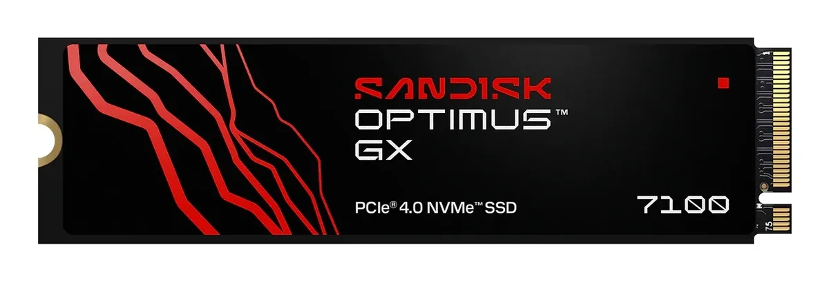 SANDISK Optimus GX 7100 SSD - 500GB - PCIe 4.0 - M.2 2280