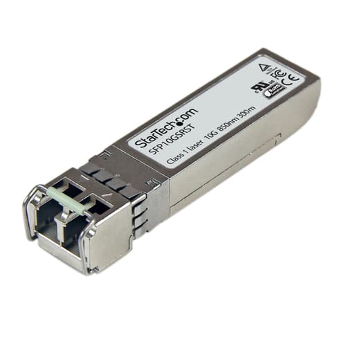 StarTech.com SFP10GSRST Cisco Compatible 10GBase-SR SFP+ Fiber Transceiver Module 850nm MM LC w/DDM