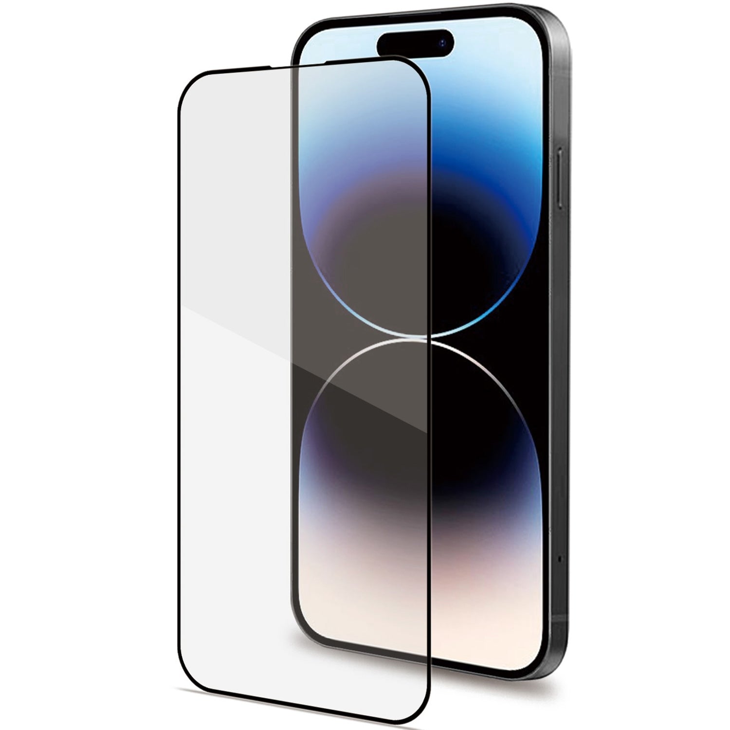 Celly Täyslasinen näytönsuoja karkaistu lasi iPhone 15 Pro