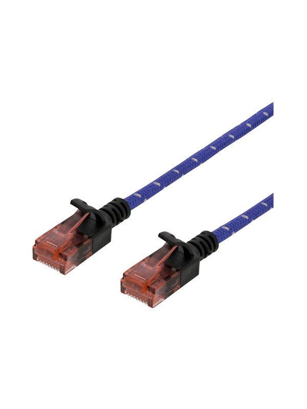 Deltaco Kytkentäkaapeli Rj-45 Cat 6a 1.5m Sininen