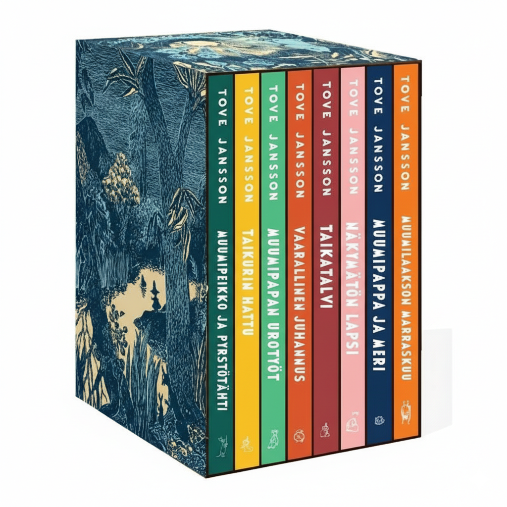 Tove Jansson Muumi-romaanit, 8 kpl (2019-) *UUSI*