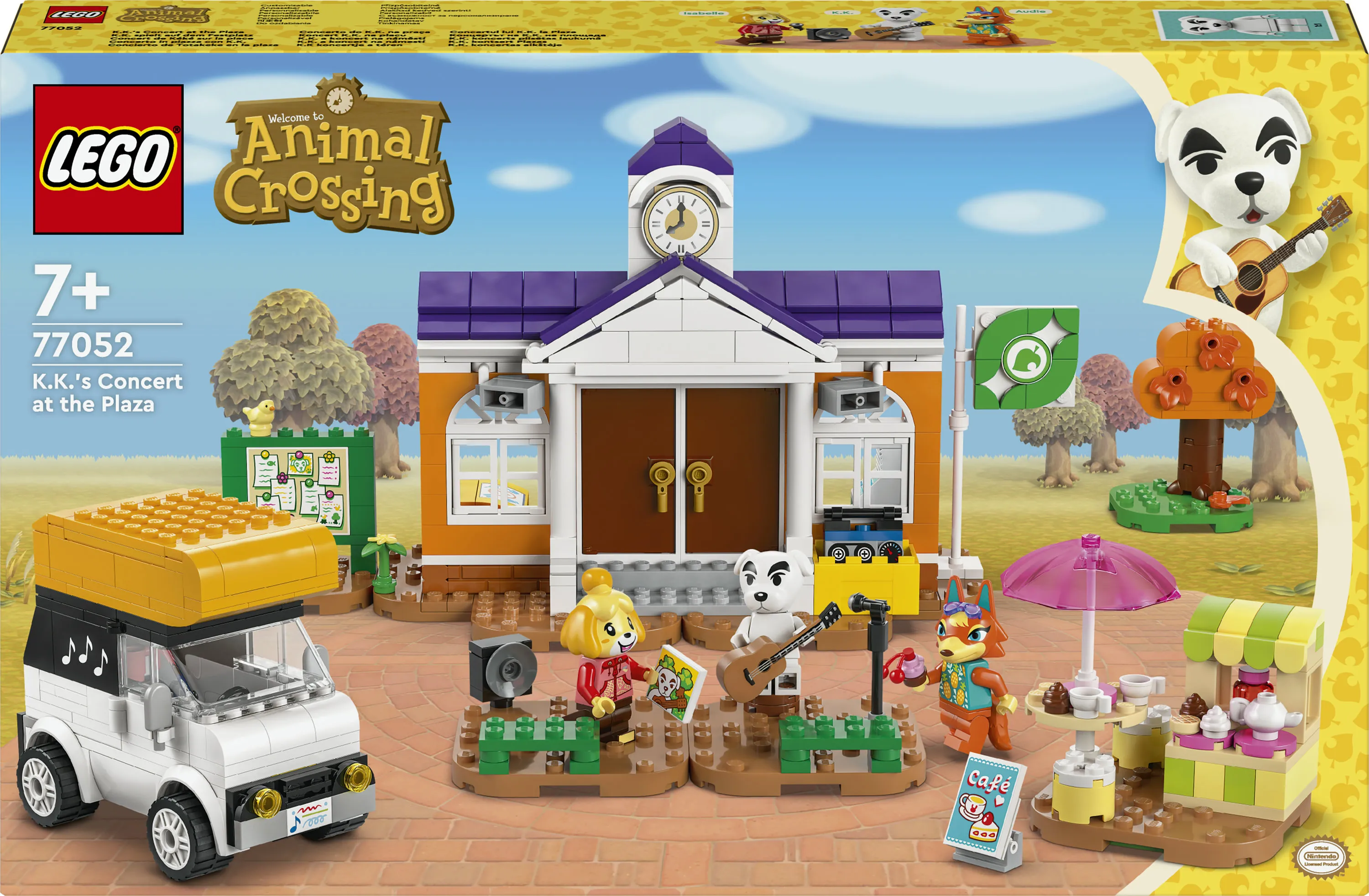 LEGO Animal Crossing 77052 K.K.:n konsertti aukiolla