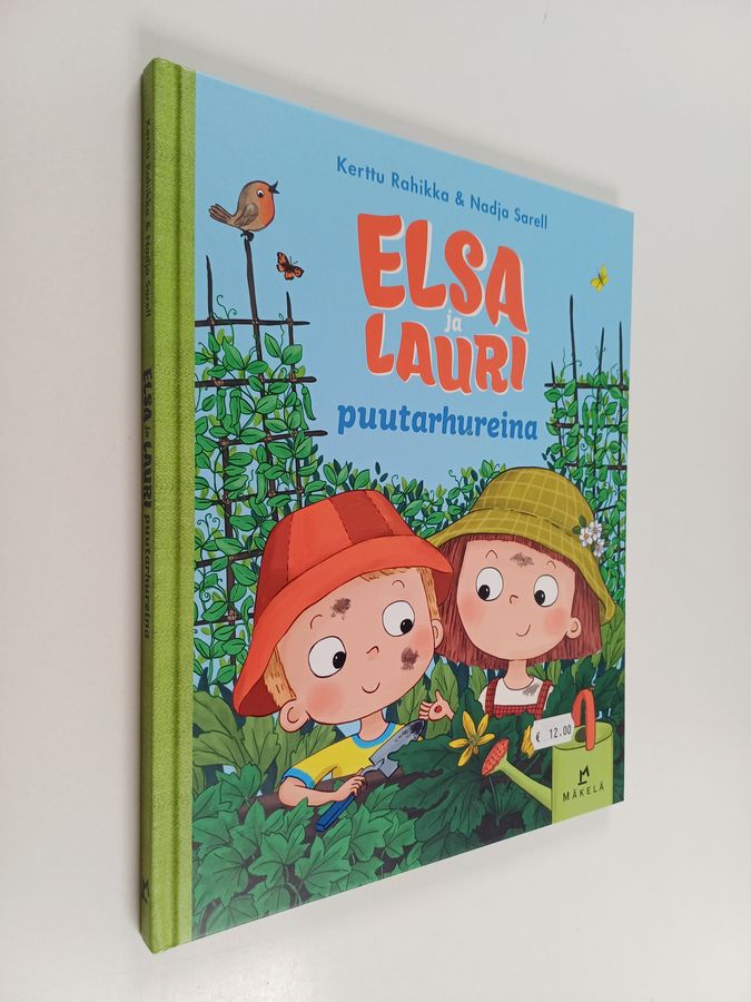 Elsa ja Lauri puutarhureina