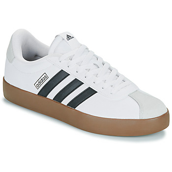 ADIDAS SPORTSWEAR Matalavartiset tennarit 'VL Court 3.0' vaaleanharmaa / musta / valkoinen
