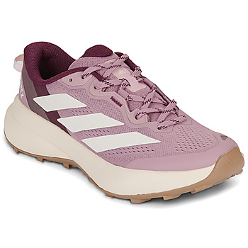 ADIDAS TERREX Juoksukengät 'Tracefinder Plus' roosa / viininpunainen / valkoinen